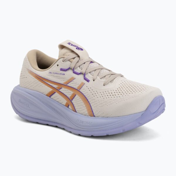 Кроссовки для бега женские ASICS Gel-Cumulus 28 oatmeal/fresh air
