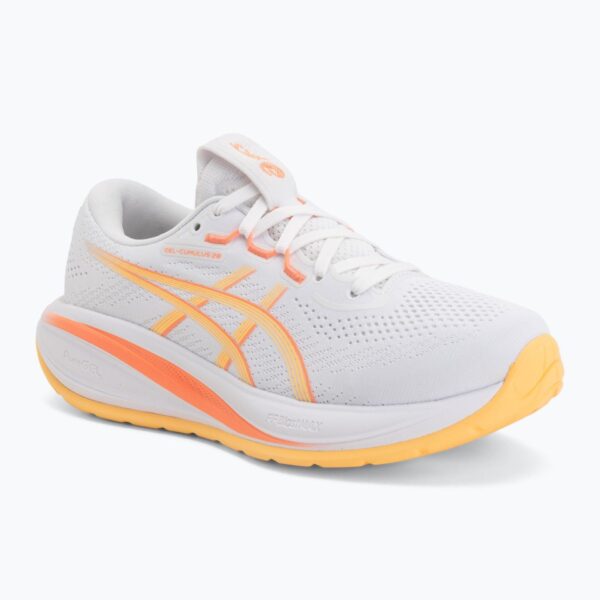 Кроссовки для бега женские ASICS Gel-Cumulus 28 white/orange glow