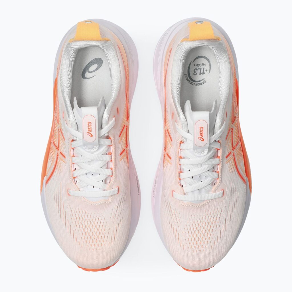 Кроссовки для бега женские Asics Gel-Kayano 33 White/Vivid Coral