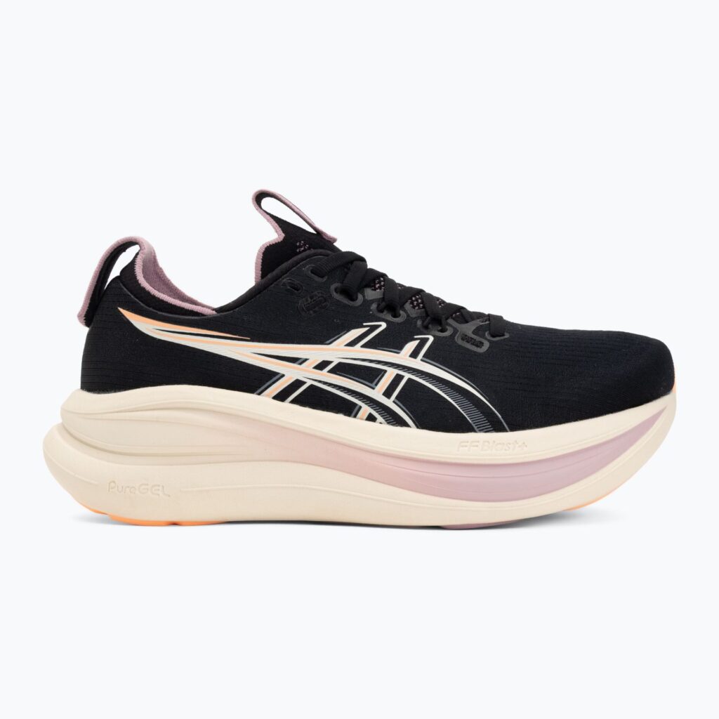 Кроссовки для бега женские ASICS Gel-Nimbus 28 black/taro purple