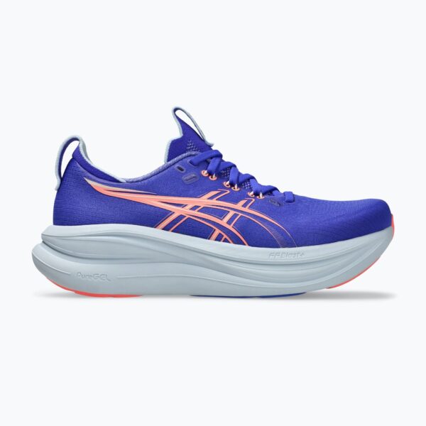 Кроссовки для бега женские ASICS Gel-Nimbus 28 cobalt burst/sun coral