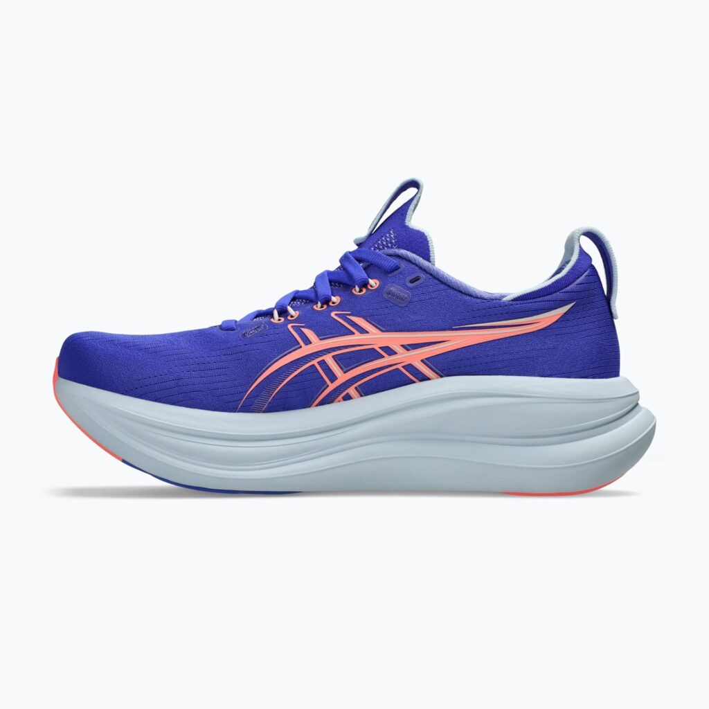 Кроссовки для бега женские ASICS Gel-Nimbus 28 cobalt burst/sun coral