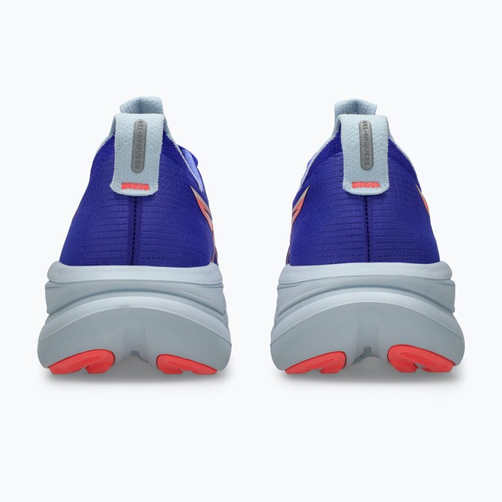 Кроссовки для бега женские ASICS Gel-Nimbus 28 cobalt burst/sun coral