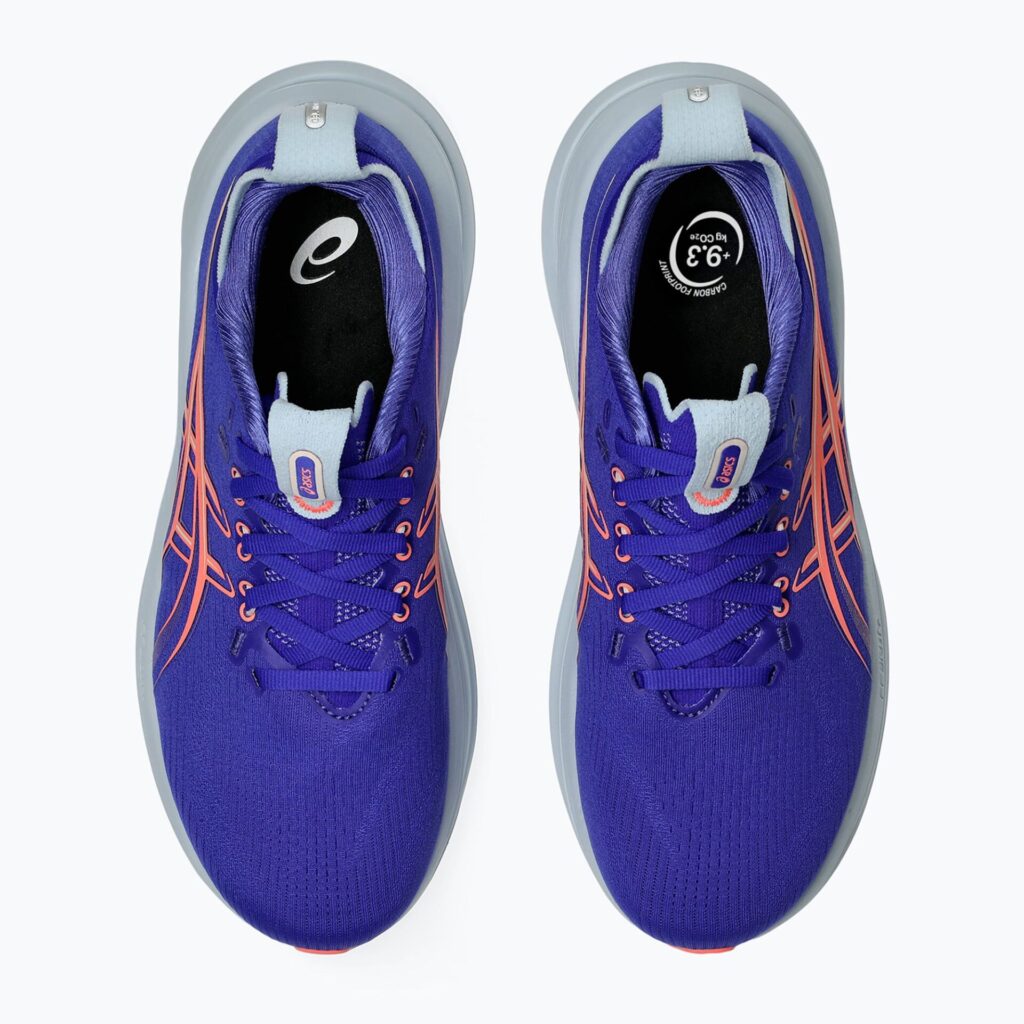 Кроссовки для бега женские ASICS Gel-Nimbus 28 cobalt burst/sun coral