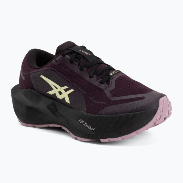 Кроссовки для бега женские ASICS Novablast 6 GTX dark aubergine/black
