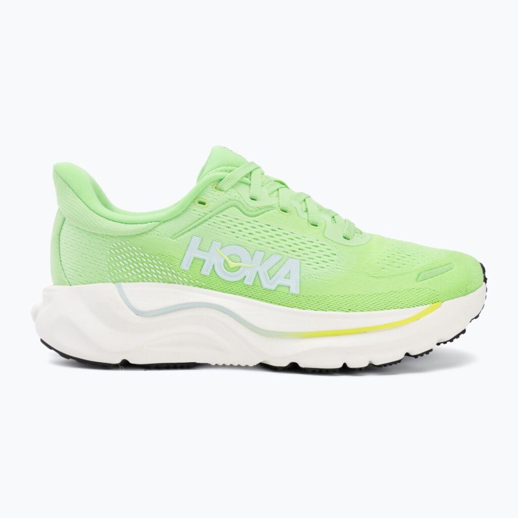 Женские беговые кроссовки HOKA Arahi 9 tart apple/glimmering blue