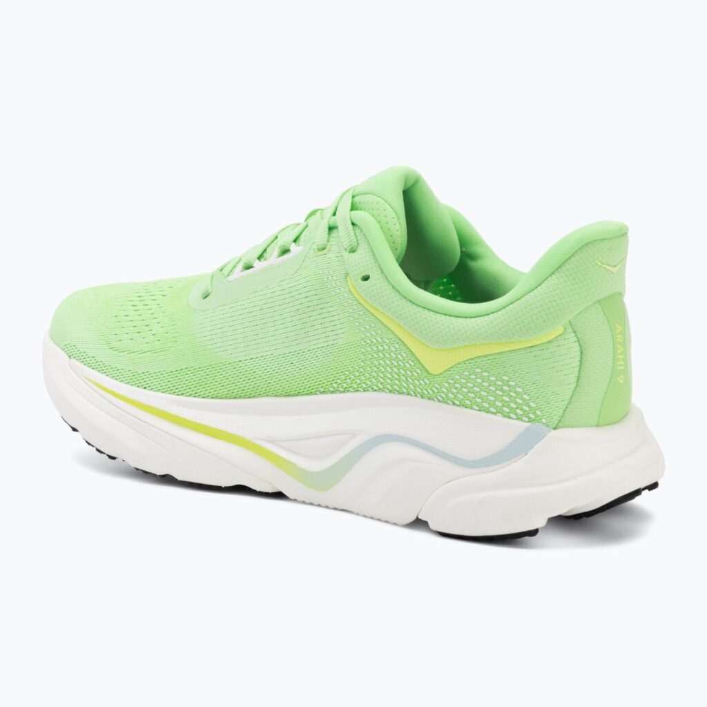 Женские беговые кроссовки HOKA Arahi 9 tart apple/glimmering blue