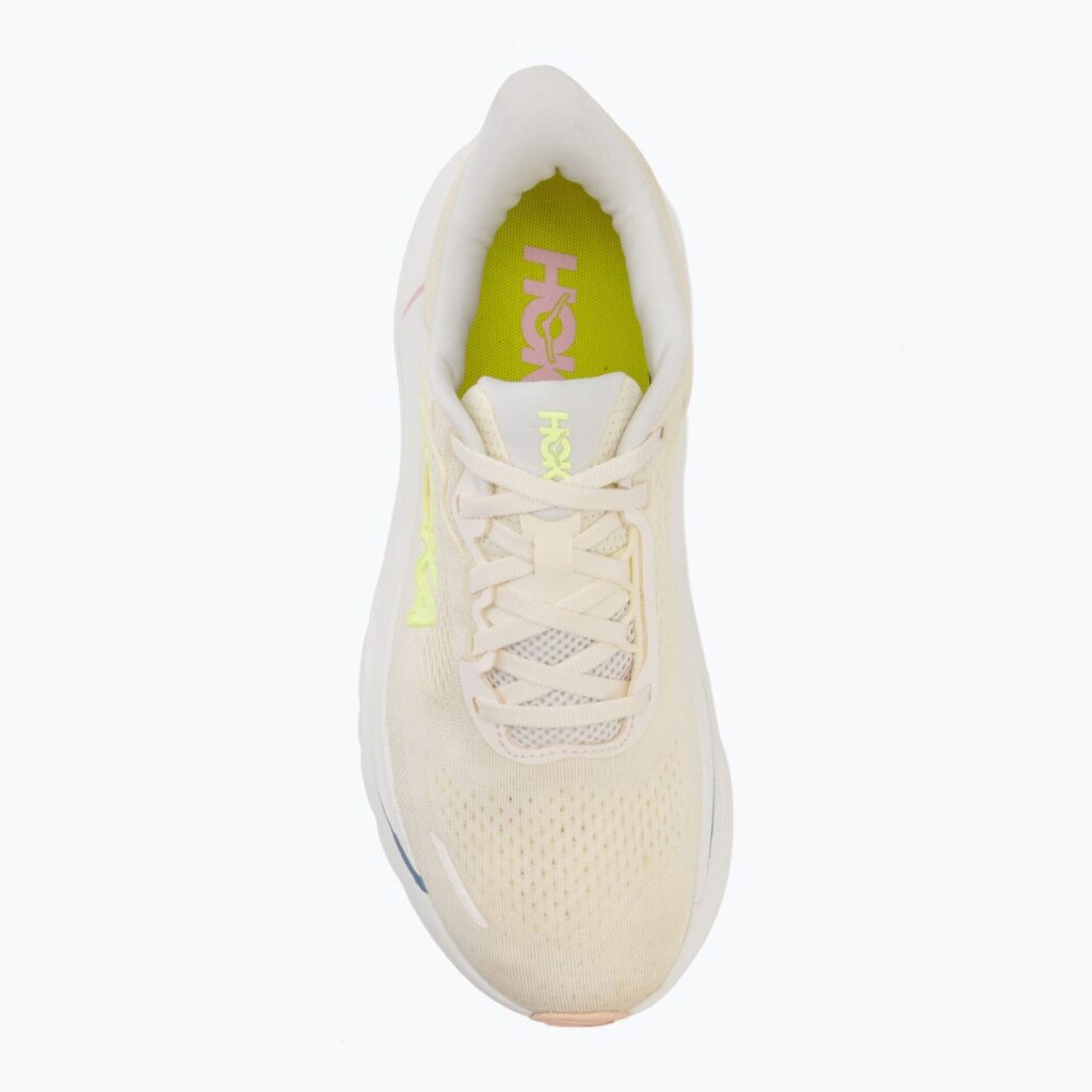 Женские беговые кроссовки HOKA Arahi 9 vintage yellow/alabaster