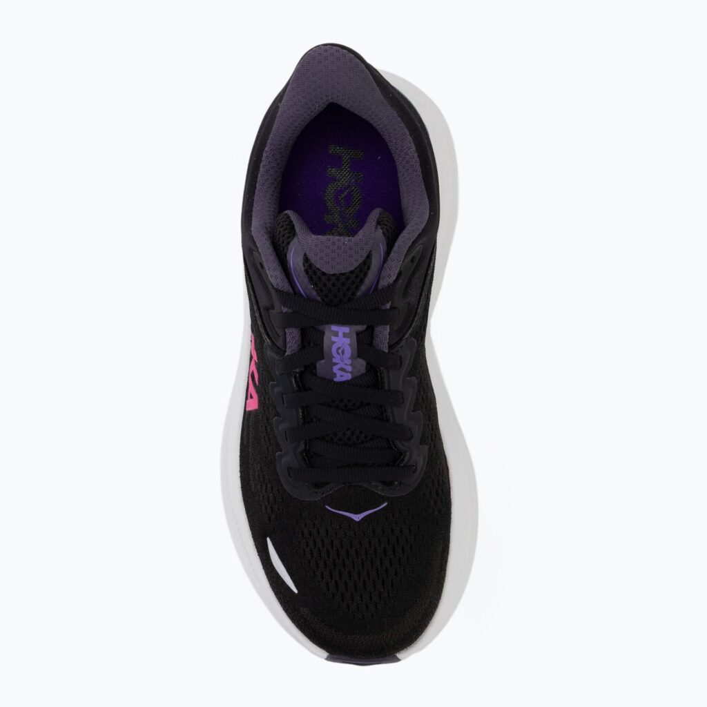 Женские беговые кроссовки HOKA Bondi 9 black/neon dragonfruit