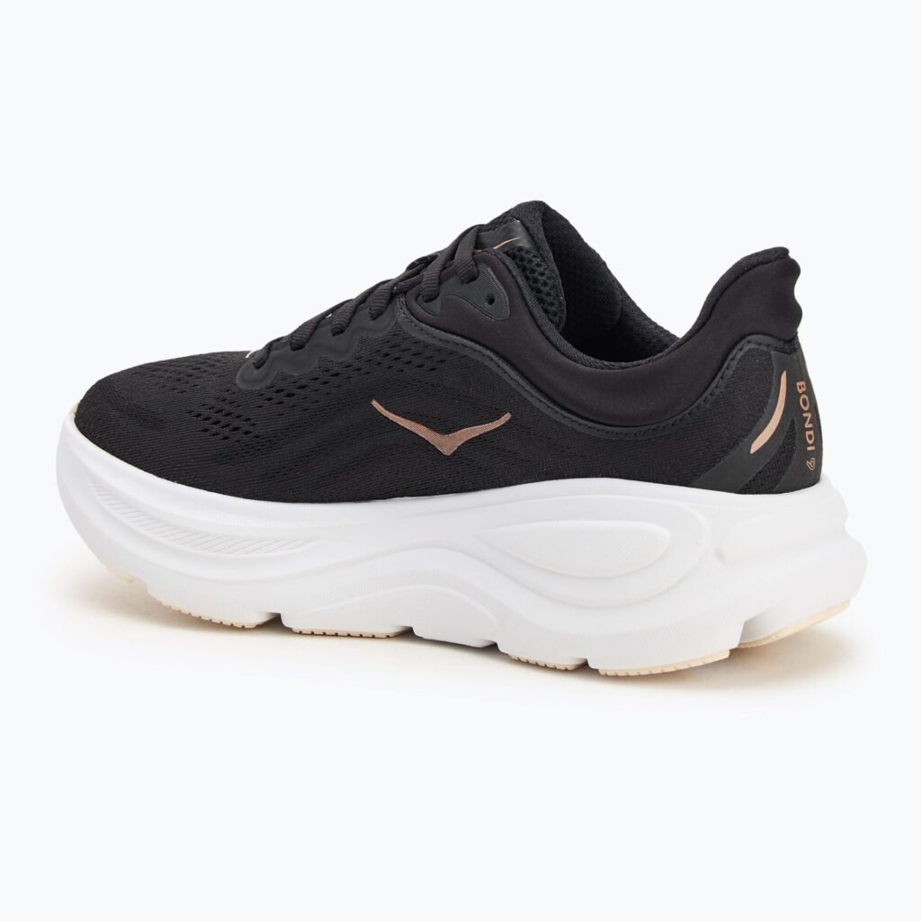 Женские беговые кроссовки HOKA Bondi 9 black/rose gold