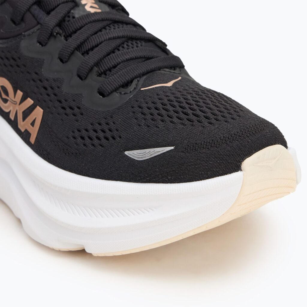 Женские беговые кроссовки HOKA Bondi 9 black/rose gold