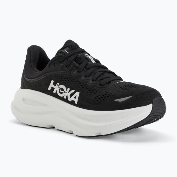 Женские беговые кроссовки HOKA Bondi 9 black/white