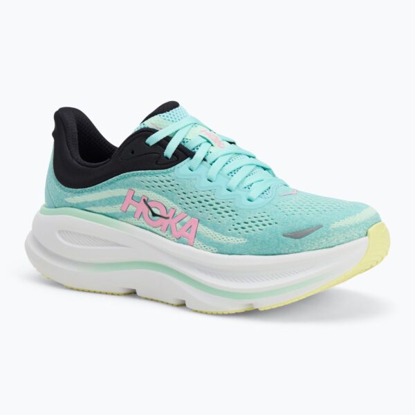 Женские беговые кроссовки HOKA Bondi 9 blue spark/mint fluorite