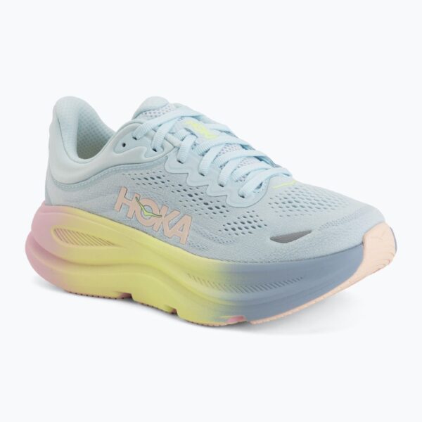 Женские беговые кроссовки HOKA Bondi 9 glimmering blue/overcast