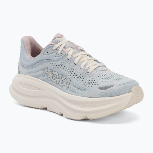 Женские беговые кроссовки HOKA Bondi 9 GLM alabaster/mineral blue