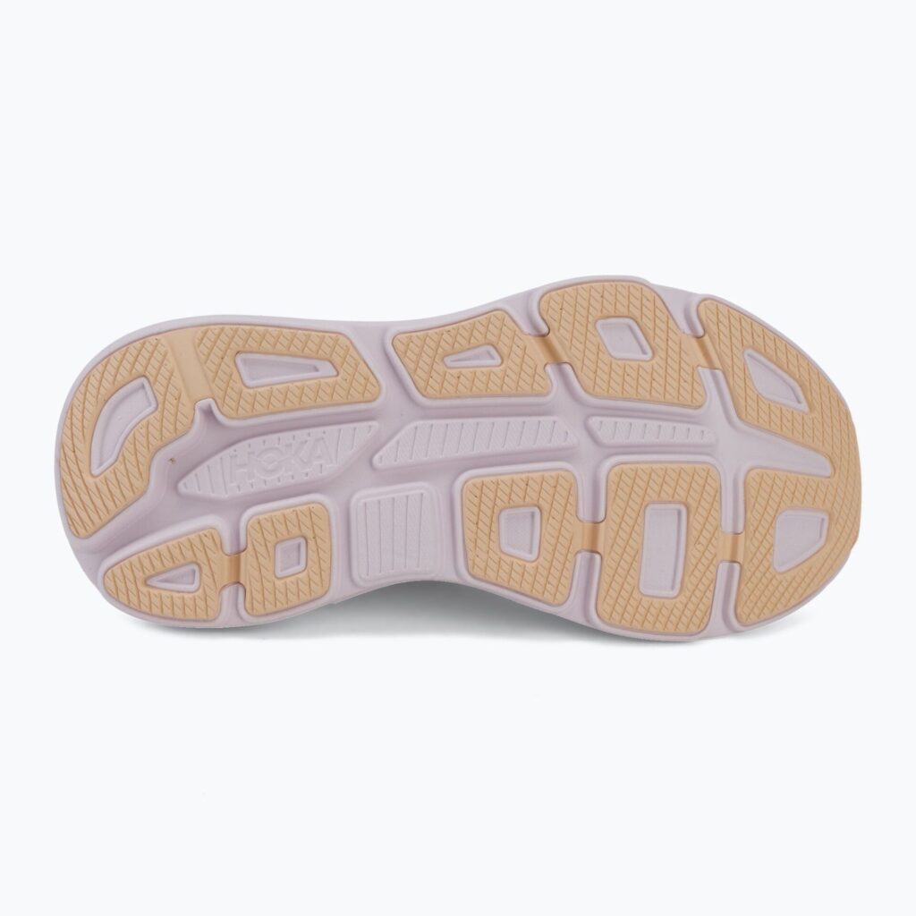 Женские беговые кроссовки HOKA Bondi 9 lilac cream/tangerine glow