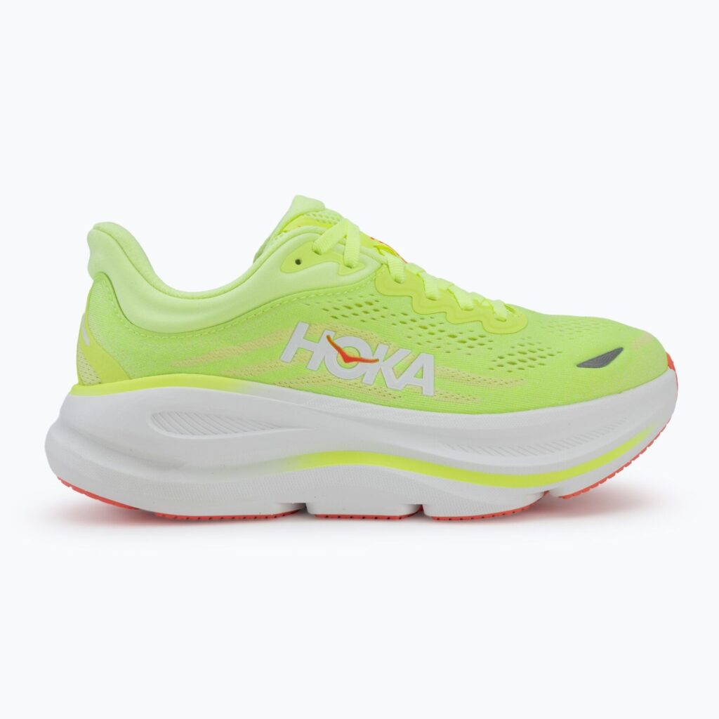 Женские беговые кроссовки HOKA Bondi 9 neon yuzu/sunlight