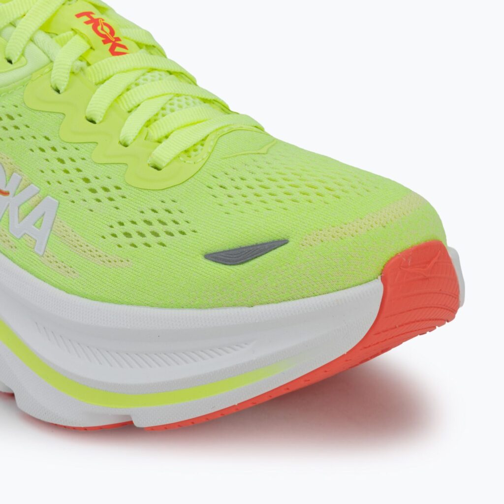 Женские беговые кроссовки HOKA Bondi 9 neon yuzu/sunlight