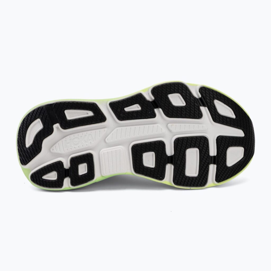 Женские беговые кроссовки HOKA Bondi 9 white/tart apple