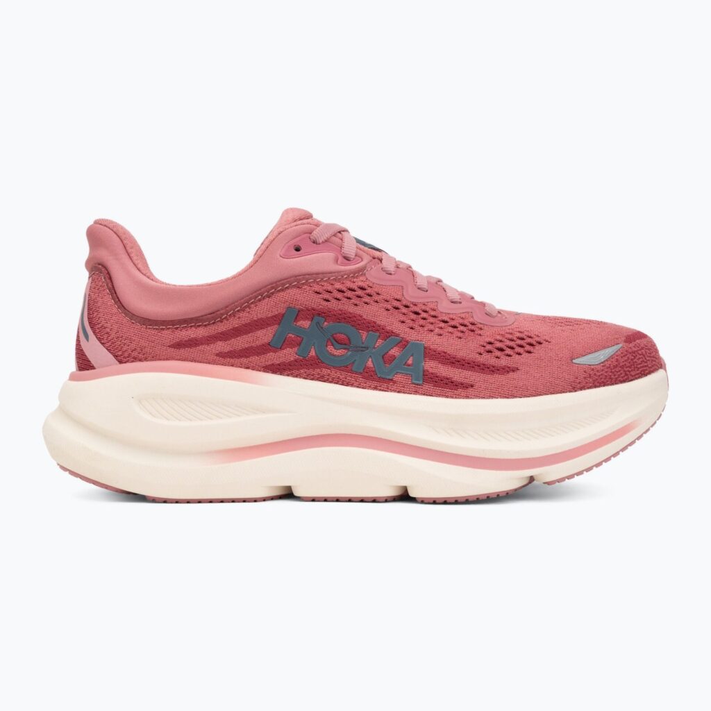 Женские беговые кроссовки HOKA Bondi 9 Wide lingonberry/cranberry