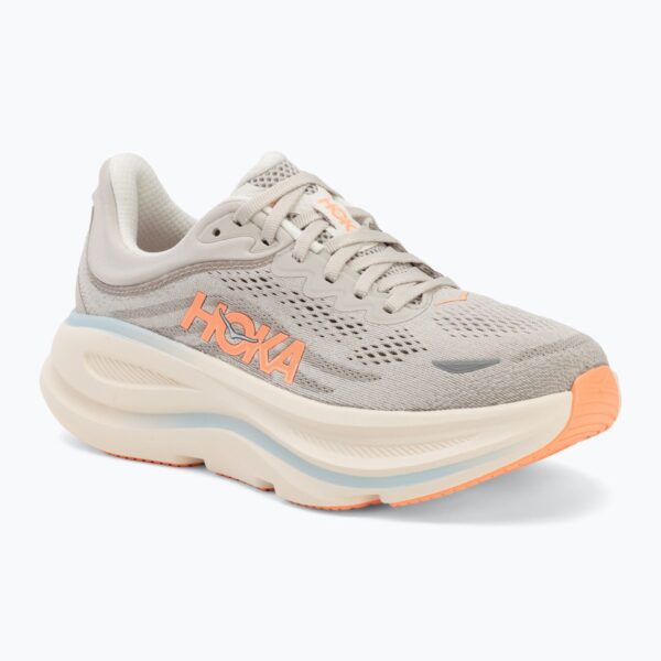 Женские беговые кроссовки HOKA Bondi 9 Wide river rock grey/mineral ore