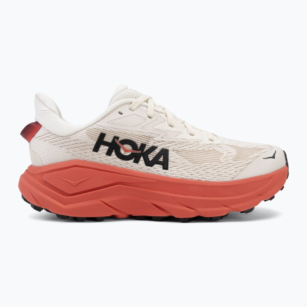 Женские беговые кроссовки HOKA Challenger 8 alabaster/burnt red