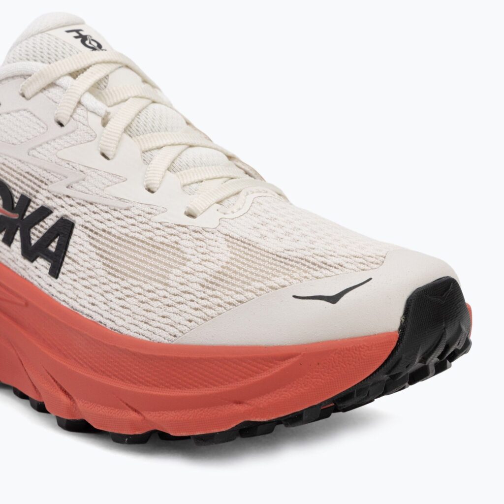 Женские беговые кроссовки HOKA Challenger 8 alabaster/burnt red