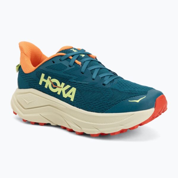 Женские беговые кроссовки HOKA Challenger 8 tidal wave/pampas grass