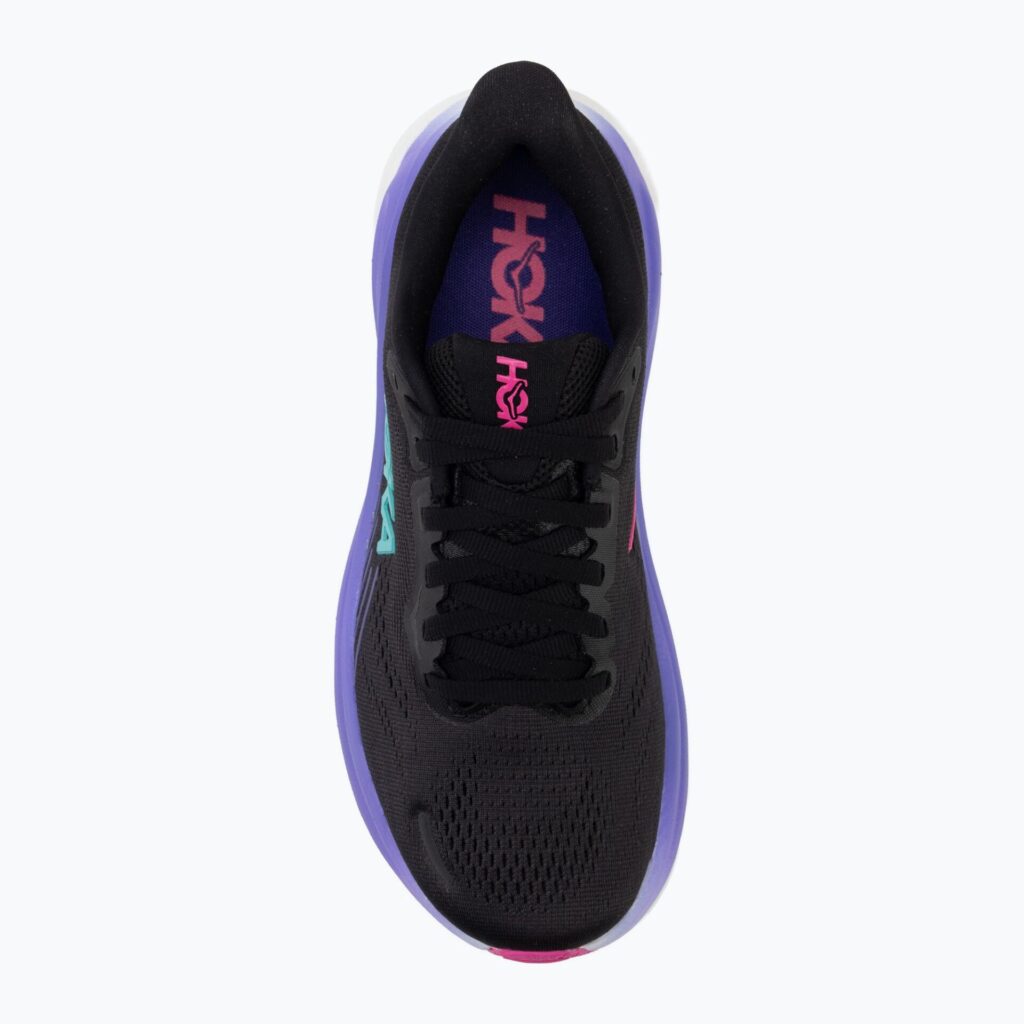 Женские беговые кроссовки Hoka Clifton 11 black/neon nebula
