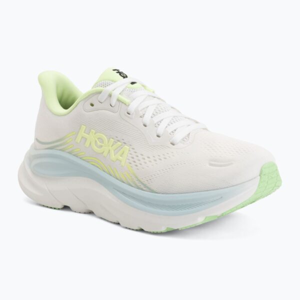 Женские беговые кроссовки Hoka Clifton 11 frost/neon yuzu