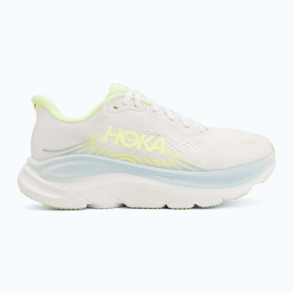 Женские беговые кроссовки Hoka Clifton 11 frost/neon yuzu