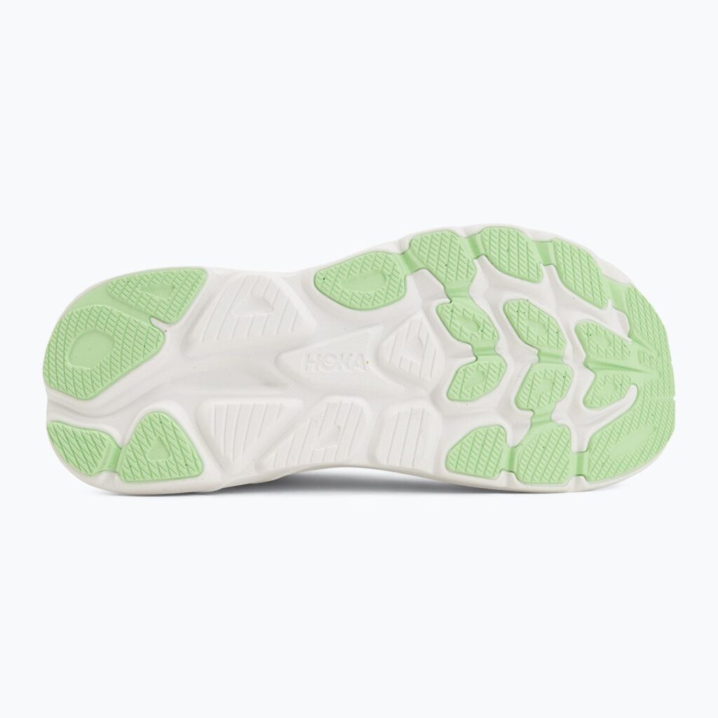 Женские беговые кроссовки Hoka Clifton 11 frost/neon yuzu