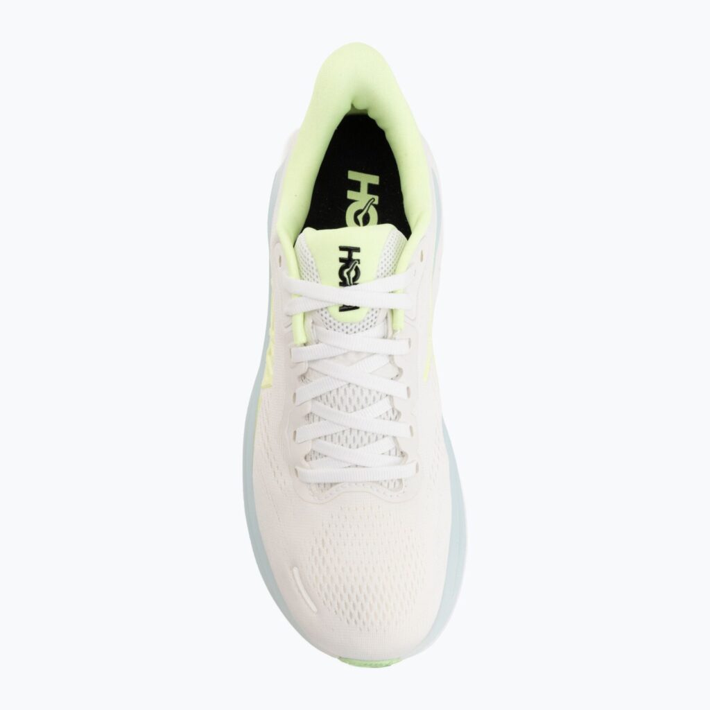 Женские беговые кроссовки Hoka Clifton 11 frost/neon yuzu