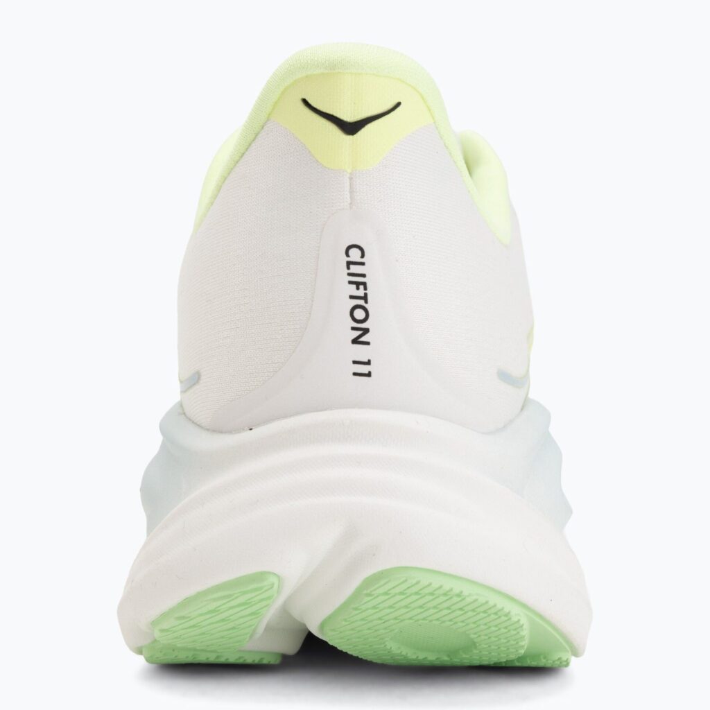 Женские беговые кроссовки Hoka Clifton 11 frost/neon yuzu