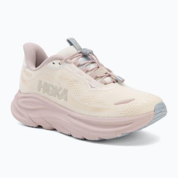 Женские беговые кроссовки HOKA Clifton 11 GTX GLM alabaster/pink opal