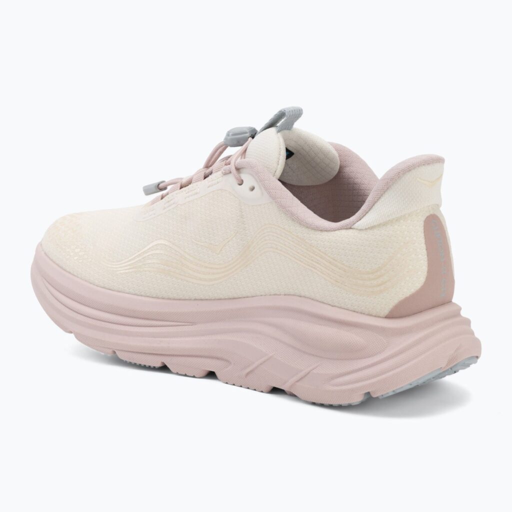 Женские беговые кроссовки HOKA Clifton 11 GTX GLM alabaster/pink opal