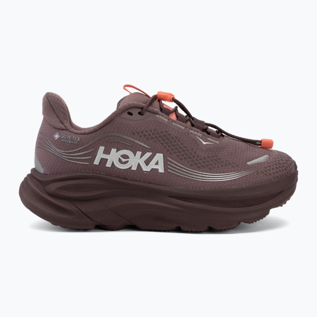 Женские беговые кроссовки HOKA Clifton 11 GTX Wide smoky quartz/deep mauve