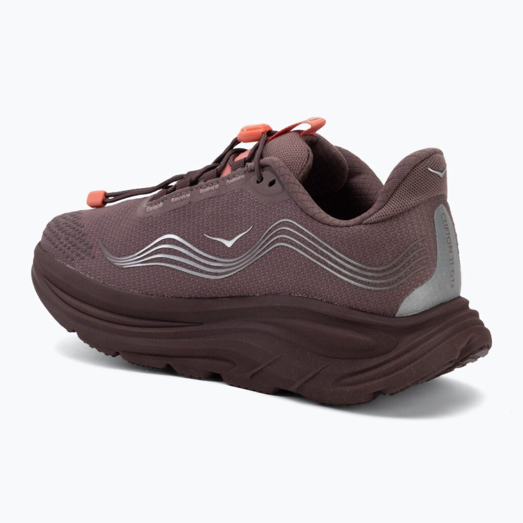 Женские беговые кроссовки HOKA Clifton 11 GTX Wide smoky quartz/deep mauve