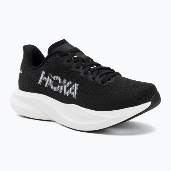 Женские беговые кроссовки HOKA Mach 7 black/white