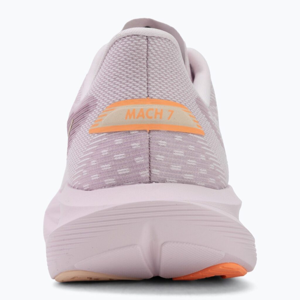 Женские беговые кроссовки HOKA Mach 7 lilac cream/tangerine glow