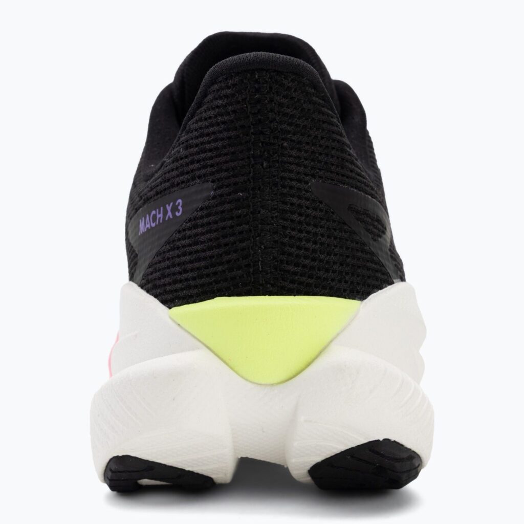 Женские беговые кроссовки HOKA Mach X 3 black/neon nebula