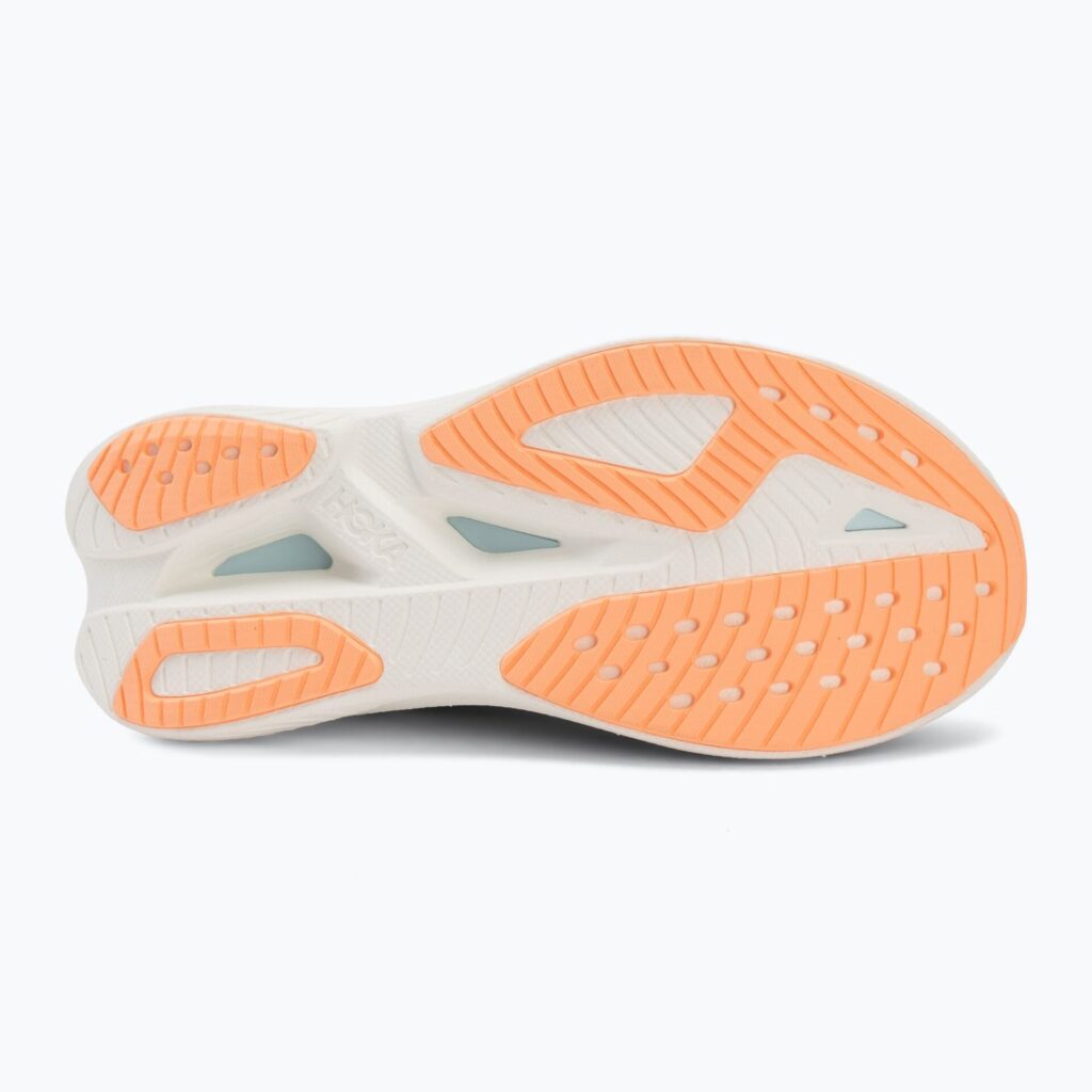Женские беговые кроссовки HOKA Mach X 3 glimmering blue/varsity navy
