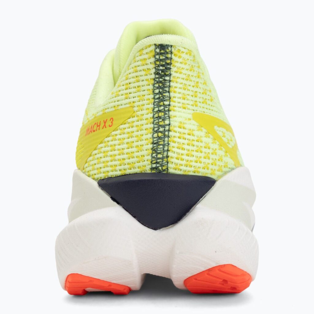Женские беговые кроссовки HOKA Mach X 3 Nneon yuzu/squid ink