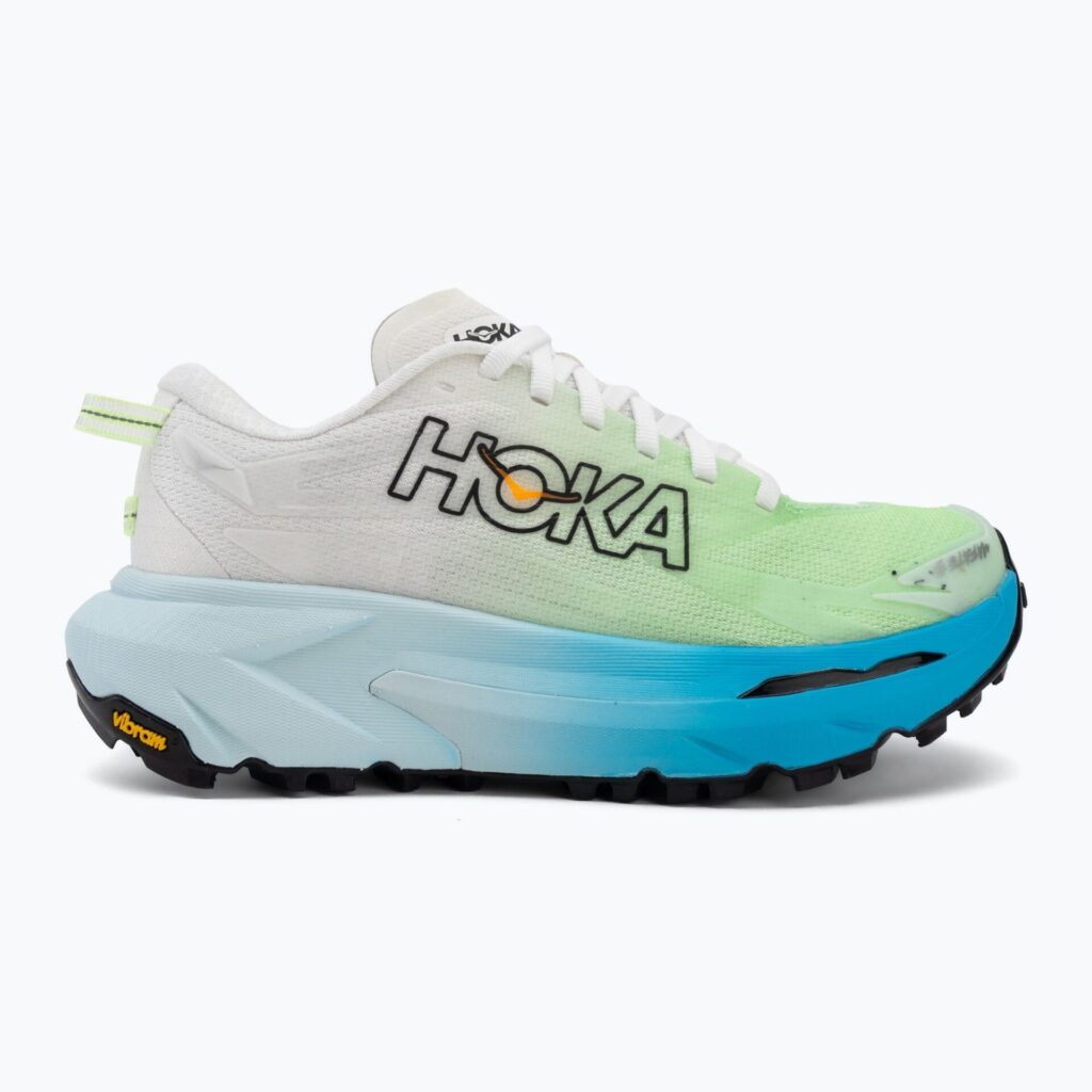 Женские беговые кроссовки HOKA Mafate 5 frost/tart apple