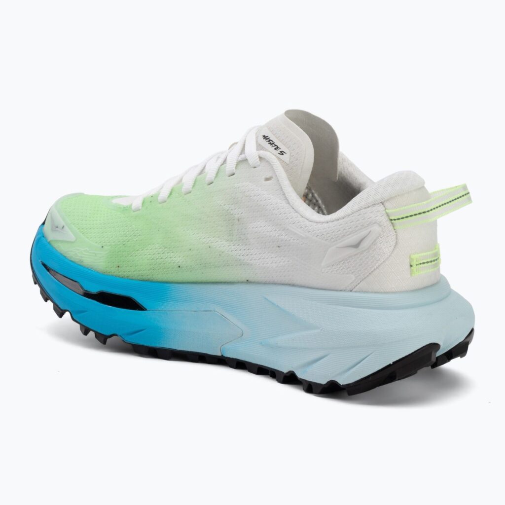 Женские беговые кроссовки HOKA Mafate 5 frost/tart apple