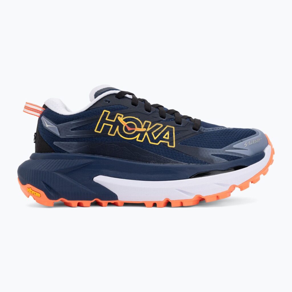Женские беговые кроссовки HOKA Mafate 5 midnight blue/starlight glow