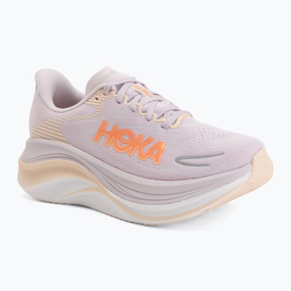 Женские беговые кроссовки HOKA Skyward X 2 lilac cream/tangerine glow