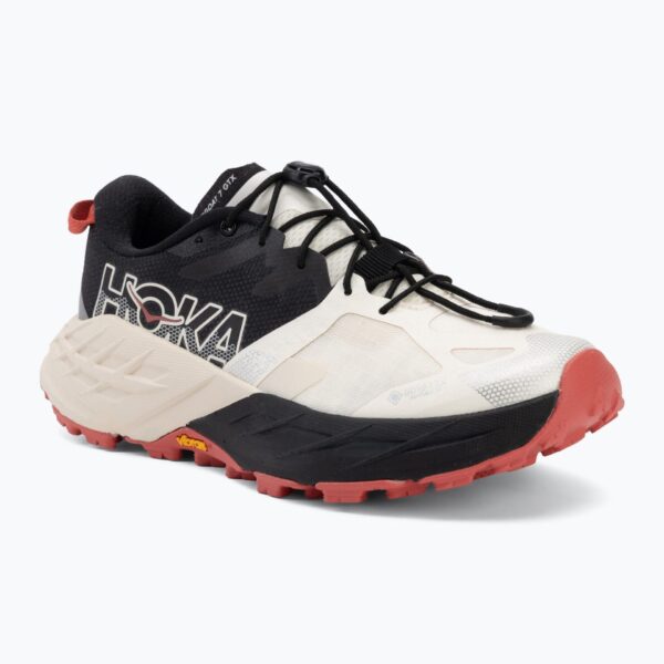 Женские беговые кроссовки HOKA Speedgoat 7 GTX alabaster/black