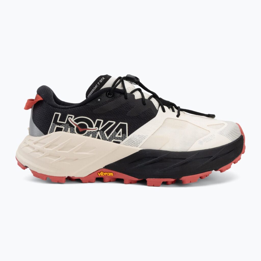 Женские беговые кроссовки HOKA Speedgoat 7 GTX alabaster/black