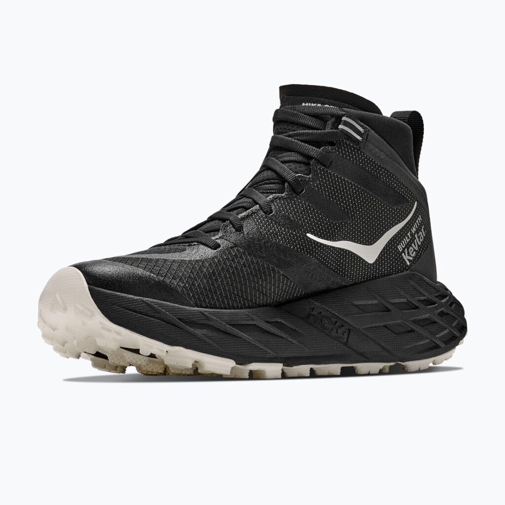 Женские беговые кроссовки HOKA Speedgoat 7 Hike GTX black/alabaster